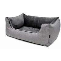 Ollesch Tierbett Lebon Hundebett Louis PLUS - Silver Größe: 100 x 75 cm