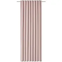 ELBERSDRUCKE Vorhang Verdunklungsgardine verdeckte Schlaufen Midnight rosa 255 x 140 cm (1 St), Multifunktionsband, verdunkelnd, Polyester, einfarbig, modern, wärmeisolierend