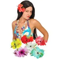 Boland Hawaii-Kostüm Hawaii Haarspange weiß - Kostüm Zubehör Karneval