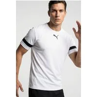 PUMA Fußballtrikot TEAMRISE JERSEY Regular Fit, mit Rundhalsausschnitt, mit Mesh-Details an den Ärmeln