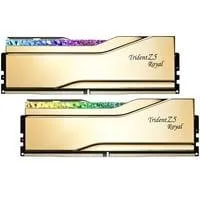 DIMM 32 GB DDR5-6000, Arbeitsspeicher gold, F5-6000J2836G16GX2-TR5G, Trident Z5 Royal RGB, INTEL XMP