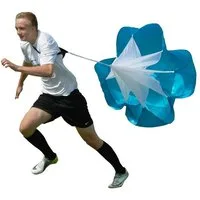 SPORTIKEL24 Trainingshilfe Sprintfallschirm für Schnellkrafttraining (Speed Chute)