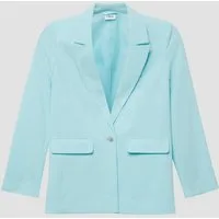 s.Oliver Jackenblazer Indoor-Blazer Blazer mit Reverskragen und Schmuckknopf