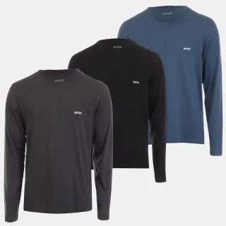 Herren Boss Classic 3er Pack Logo Unterhemden in Mehrfarbig