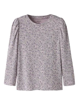 NAME IT - NMFTULINE LS SLIM TOP Dawn Pink - Gr. - 98