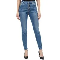 Tazzio High-waist-Jeans F136 Damen Skinny Fit Jeanshose