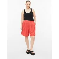 QS Shorts Hose Shorts aus luftigem Leinenmix