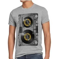 style3 T-Shirt DJ Tape mc musik disco 80er 90er retro kassette analog CD