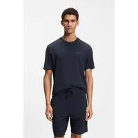 BOSS T-Shirt aus Ripp-Qualität, regular fit, Rundhals