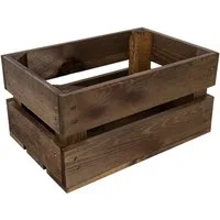 Creative Deco Holzkiste Kiste Holz Deko Holzkiste, Obstkiste Weinkisten Apfelkiste