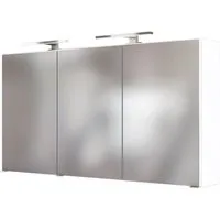 welltime Spiegelschrank Baabe 120 cm breit, inkl. Beleuchtung, Schalter und Steckdose