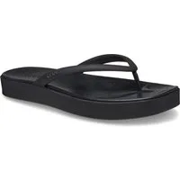 Crocs Miami Flatform Flip Zehentrenner Strandschuh, Sommerschuh, Urlaubsschuh mit Zehensteg