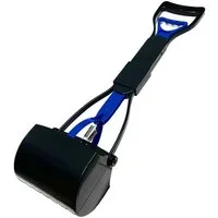 HAC24 Greifzange Faltbare Kotschaufel Kotgreifer Hundekotschaufel Hundekotgreifer, 1-tlg., Kunststoff 60 cm faltbar für Hunde & Katzen