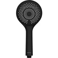 WENKO Handbrause Watersaving, Ø 11 cm, Bis zu 40% Wasser Ersparnis