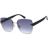 styleBREAKER Sonnenbrille Rahmenlose Rechteckige Sonnenbrille (1-St) Gradient