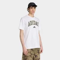 adidas Sportswear T-Shirt CAMO SCRIPT GRAPHIC für Erwachsene, sportlicher Stil, ohne Verschluss, Basic-Design