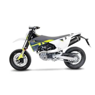 % LeoVince Sportauspuff NERO für Husqvarna 701 Enduro / LR / Supermoto Bj.2021-2024 EURO5 /+Kat +ABE