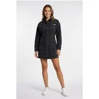 Calvin Klein Jeans Jeanskleid LS DENIM MINI DRESS Mit Rundshalsausschnitt, figurbetont