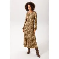 Aniston CASUAL Midikleid - allover mit kleinen Blüten bedruckt - NEUE KOLLEKTION