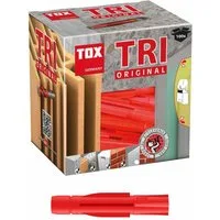 TOX-DÜBEL-TECHNIK Universaldübel, (100-tlg), Allzweckdübel Tri - Das Original aller Allzweckdübel
