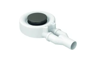 Bette Zubehör Ablaufgarnitur Floor B574, 0,85 l/s Graphite 404, seitlich, B574-404 B574-404