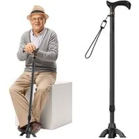 COVNBXN Gehstock Höhenverstellbarer Gehstock Robust ergonomisch maximale Belastbarkeit, 1-tlg.