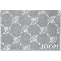 JOOP! Badematte Joop! Badteppich Duschvorleger Badematte New Cornflower kiesel 70x120, Höhe 18 mm, Polyacryl, Rutschfest