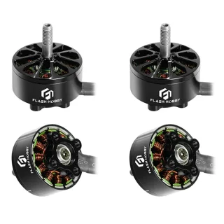 1/4PCS Flashhobby A2810 2810 1100KV 3-6S Brushless Motor 5mm Shaft for DIY 7 Inch Long Range RC Drone FPV Racing