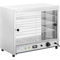 Royal Catering Speisenwärmer 64 x 35 x 54 cm Heiße Theke 1000 W Warmhaltevitrine Buffet-Vitrine