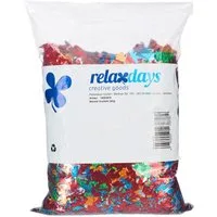 relaxdays Konfetti XXL Konfetti Sack bunt