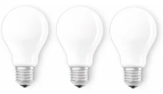 OSRAM LED-Lampe BASE A60, E27, EEK: E 7 W, 806 lm, 2700 K, 3 Stück