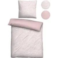 Biberna Wendebettwäsche 0474495, Lyocell, 2 teilig, natürlicher Rohstoff, schnelltrocknend, angenehm weich, atmungsaktiv