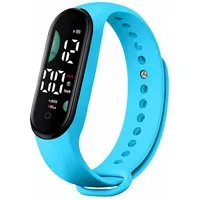Taffstyle Quarzuhr Digitale Armbanduhr Silikon LED Sportuhr Gummi Kinderuhr Unisex bunt, (Unisex Silikonuhr mit LED Anzeige geeignet als Geschenkidee für Weihnachten Geburtstag und besondere Anlässe)