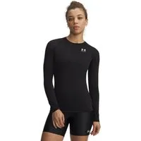 Under Armour® Trainingsshirt UA HG AUTHENTICS COMP LS elastischer Materialmix, schnelltrocknend, atmungsaktiv