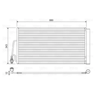 Valeo Klimakondensator Mini R55 R56 R57 R60 R61 814409