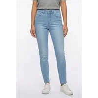 bonprix Straight-Jeans (1-tlg) Regular Fit, Komfort-Stretch-Material, leichte Stoffqualität