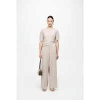 Vila Schlupfhose VIPLISA HW LOOSE PANTS - NOOS Sommerhose, plissierte Optik