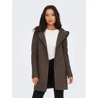 ONLY Kurzmantel ONLSEDONA LIGHT COAT OTW NOOS verdeckte Knopfleiste und Reißverschluss