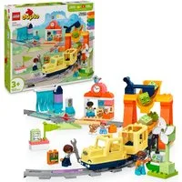 LEGO® Große interaktive Eisenbahn (10428), LEGO DUPLO Town Konstruktionsspielsteine, (103 St), Made in Europe