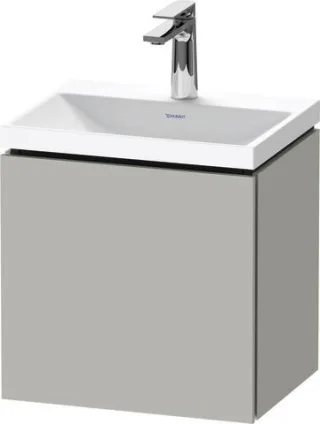 Duravit L-Cube c-shaped Set wandhängend Betongrau Matt 450x350x480 mm - LC6949O07070000 LC6949O07070000