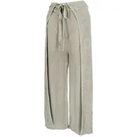Guru-Shop Relaxhose Palazzohose, langer Boho Hosenrock, Wickelhose,.. alternative Bekleidung