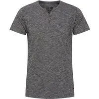 !Solid Rundhalsshirt SDSigos Kurzarmshirt mit Knopfleiste