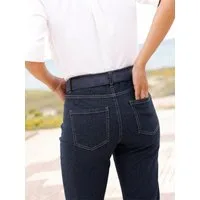 Witt Bequeme Jeans 5-Pocket-Jeans leicht vertieft