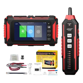 NOYAFA NF-8607 Optical Fiber Network Tester 10 Wavelengths 850-1650nm OPM -70.00dBm To +10.00dBm Auto OTDR Expert OTDR V
