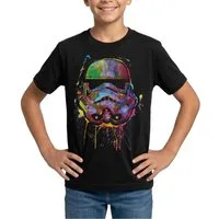 Spreadshirt T-Shirt Star Wars Stormtrooper Helm Graffiti Style Teenager T-Shirt (1-tlg)