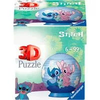 Ravensburger Puzzleball Disney Stitch & Angel, 54 Puzzleteile, Made in Europe