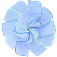 Babymajawelt Waschlappen Ultraweiche Baby Waschlappen Molton Tücher 25x25cm, Baumwolle (10-St), Nachhaltig, DIY-Feuchttücher, Wiederverwendbar, Babyausstattung