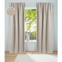 OTTO home Verdunkelungsvorhang "Alcide" (1 St), Multifunktionsband, verdunkelnd, Polyester, Multifunktionsband, verdunkelnd, Pflegeleicht, modern,premium 320 g/m²