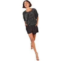 Friends Like These Fledermausshirt Friends Like These Bluse mit Flatterärmeln (1-tlg)