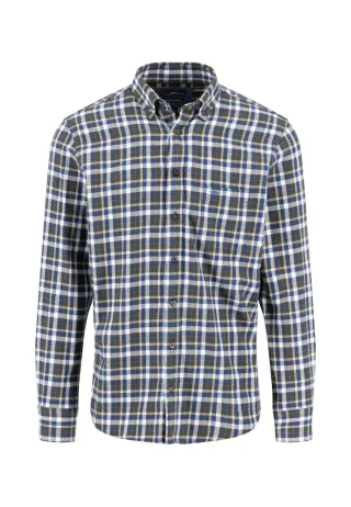FYNCH-HATTON - Premium Flannel Check, B.D., 1/1 - Gr. - XL